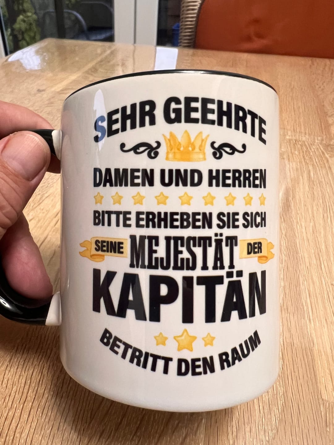 Customer photo review of TassenExpress - Becher Keramik Tasse mit Logo bedruckt 325ml Firmenlogo