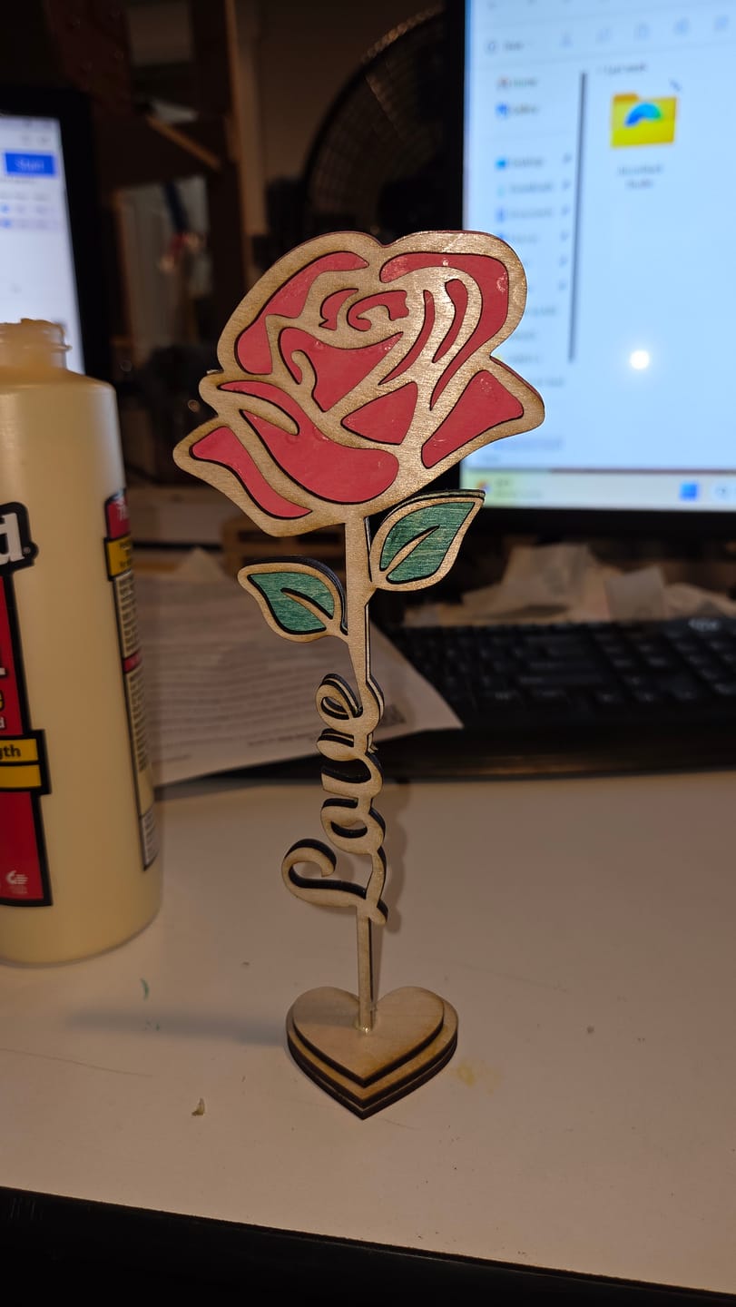 Customer photo review of AtomStack Swift Laser Engraver