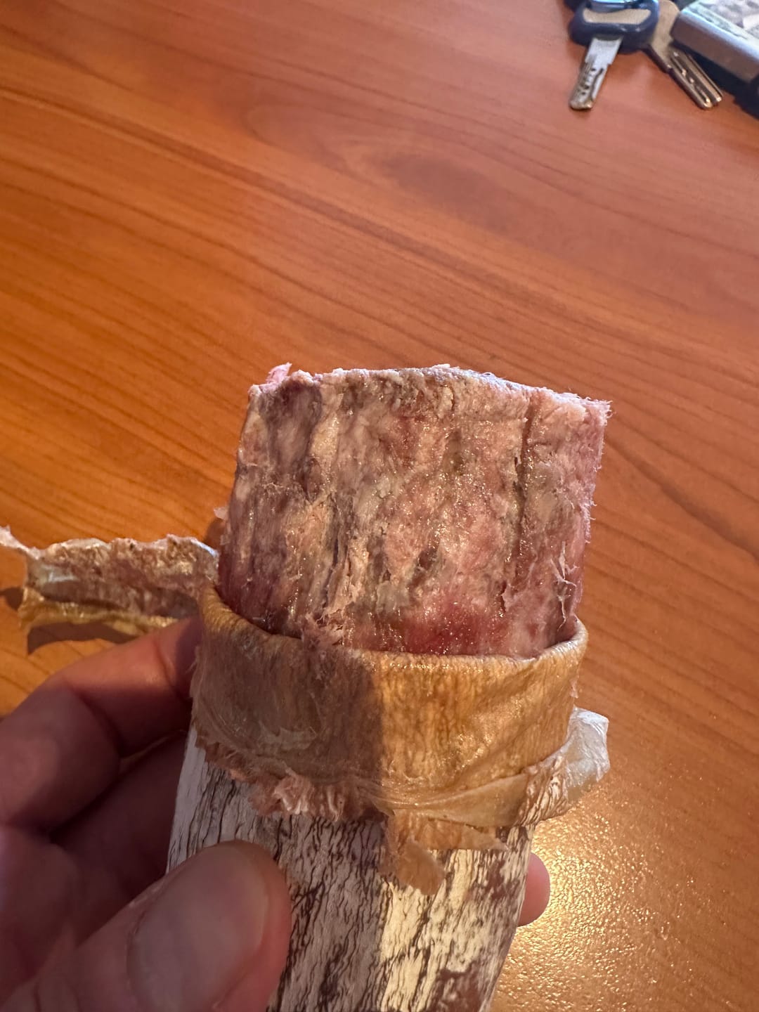 Customer photo review of Salame nostrano