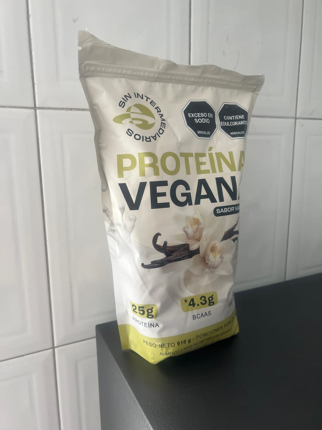 Customer photo review of Proteína Vegana