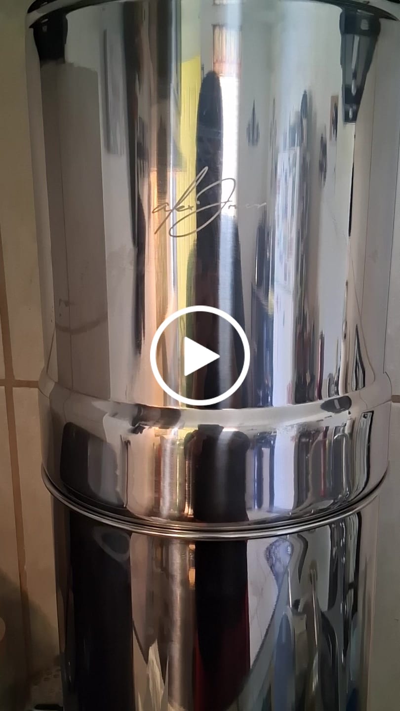 Customer video review of Dual Carbon Platinum Gravity-Fed Water Filter System
