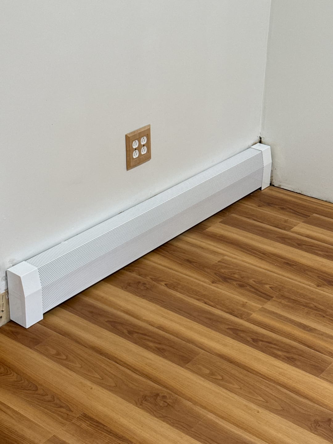 Customer photo review of 7½" Baseboard Covers