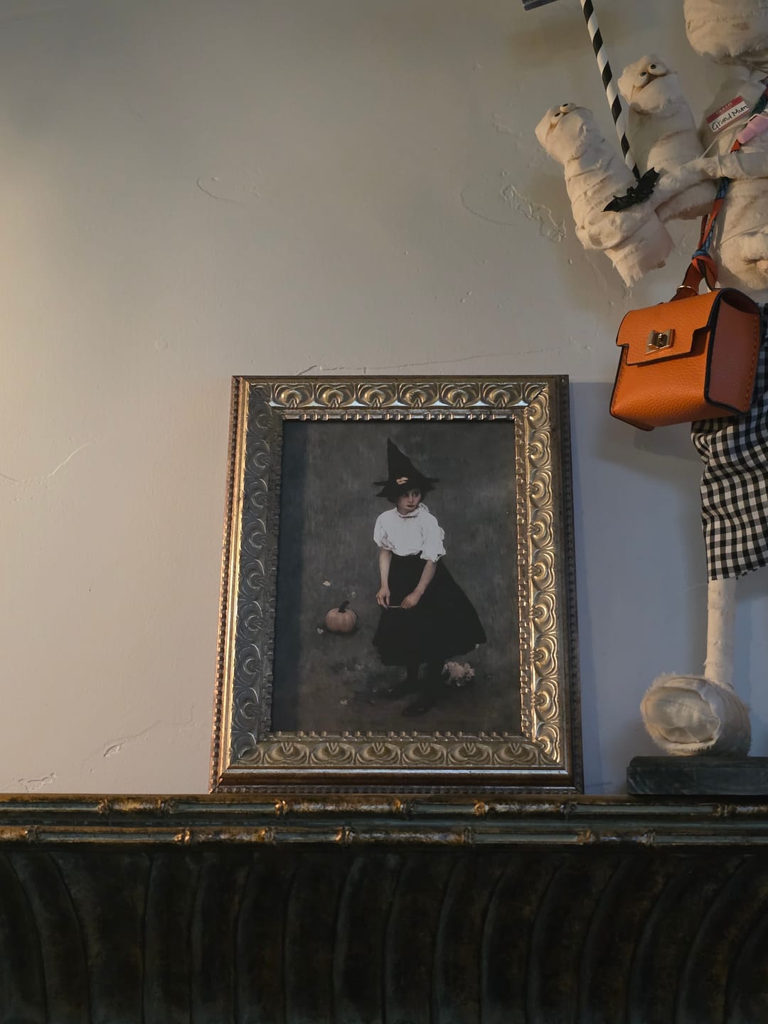 Customer photo review of Little Witch Framed Antique Art