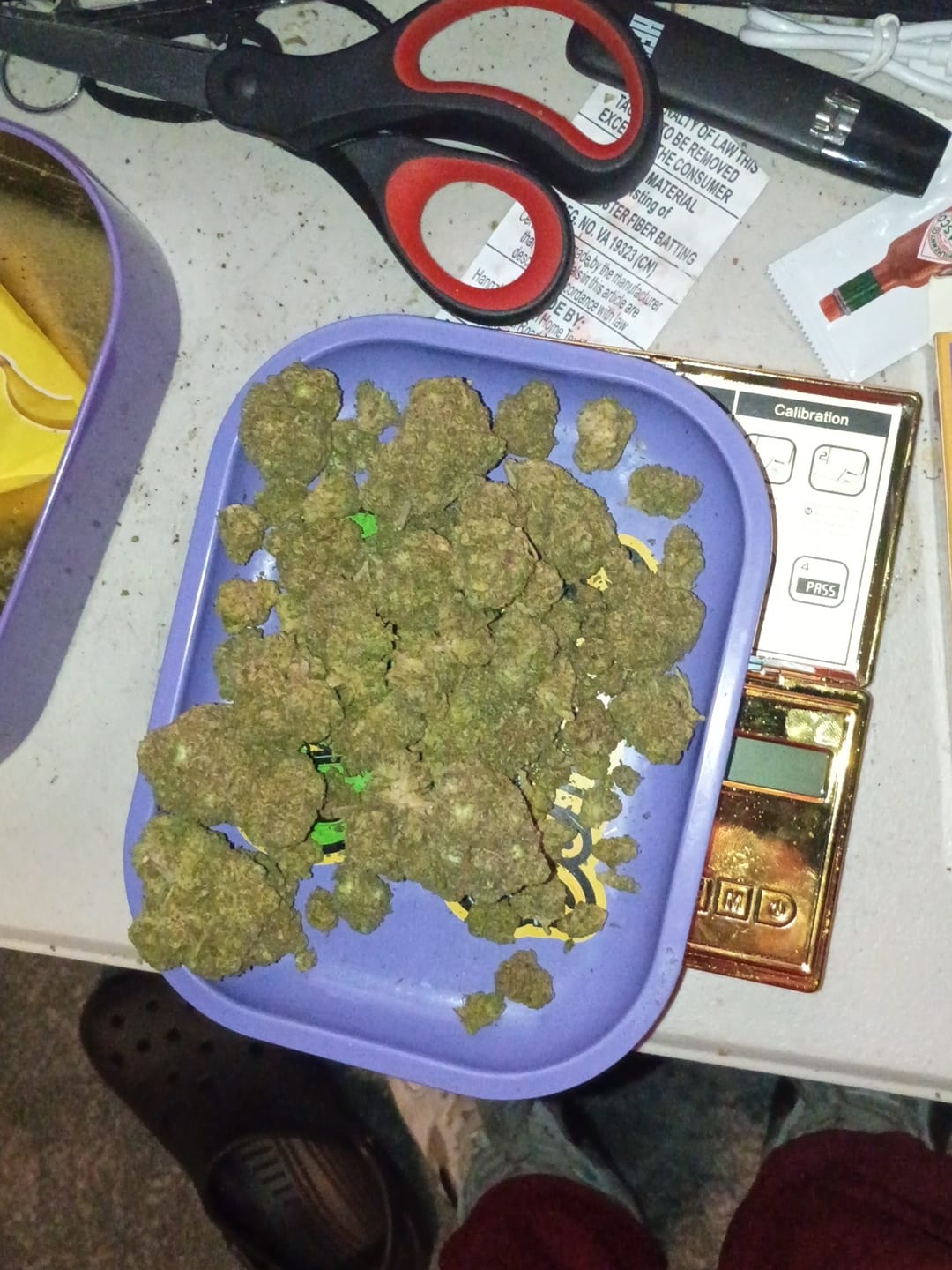 Customer photo review of Blue Raspberry Delta-9 THC Gummies – 150mg