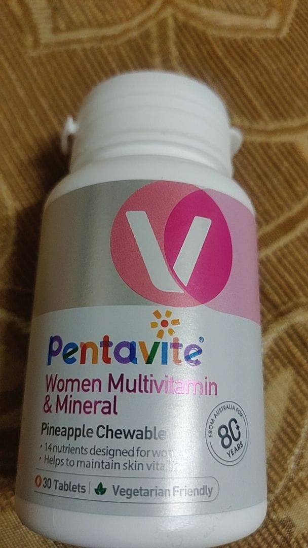 Customer photo review of Women’s Multi Fruits & Veggies Chewable Tablet