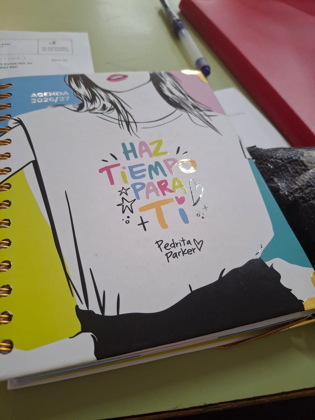 Customer photo review of Agenda Escolar 2026 / 2027 Semana Vista - Haz tiempo para ti