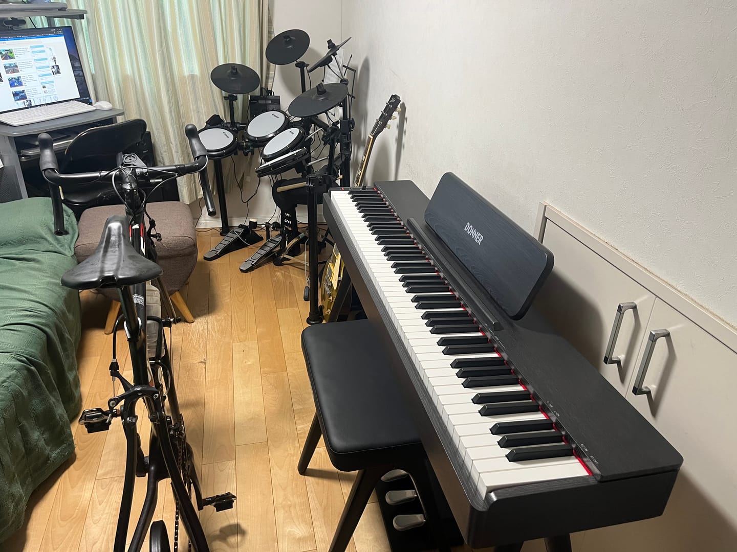 Customer photo review of Donner OURA™ S100 電子ピアノ