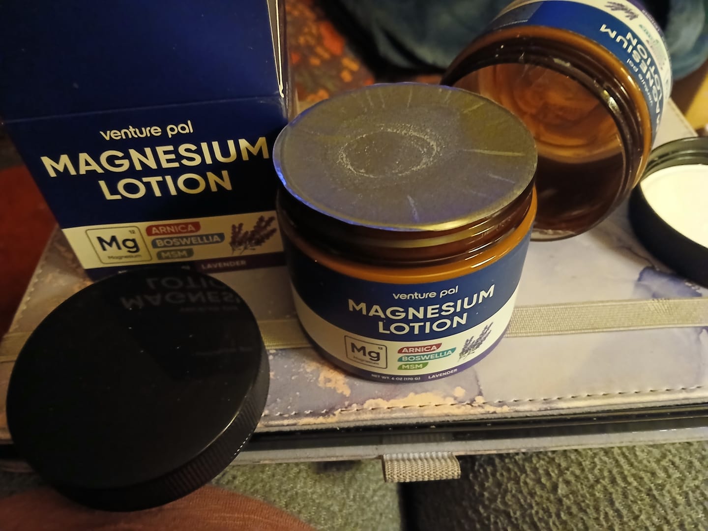 Customer photo review of Cooling Magnesium Lotion
