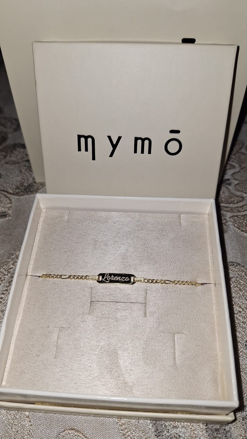 Customer photo review of Bracciale Nome Bimbo