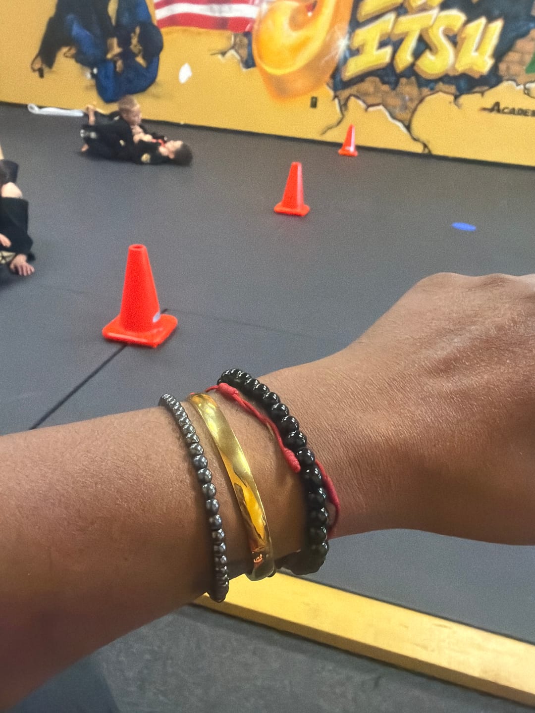 Customer photo review of Marbella Cuff Bracelet (Bundle)