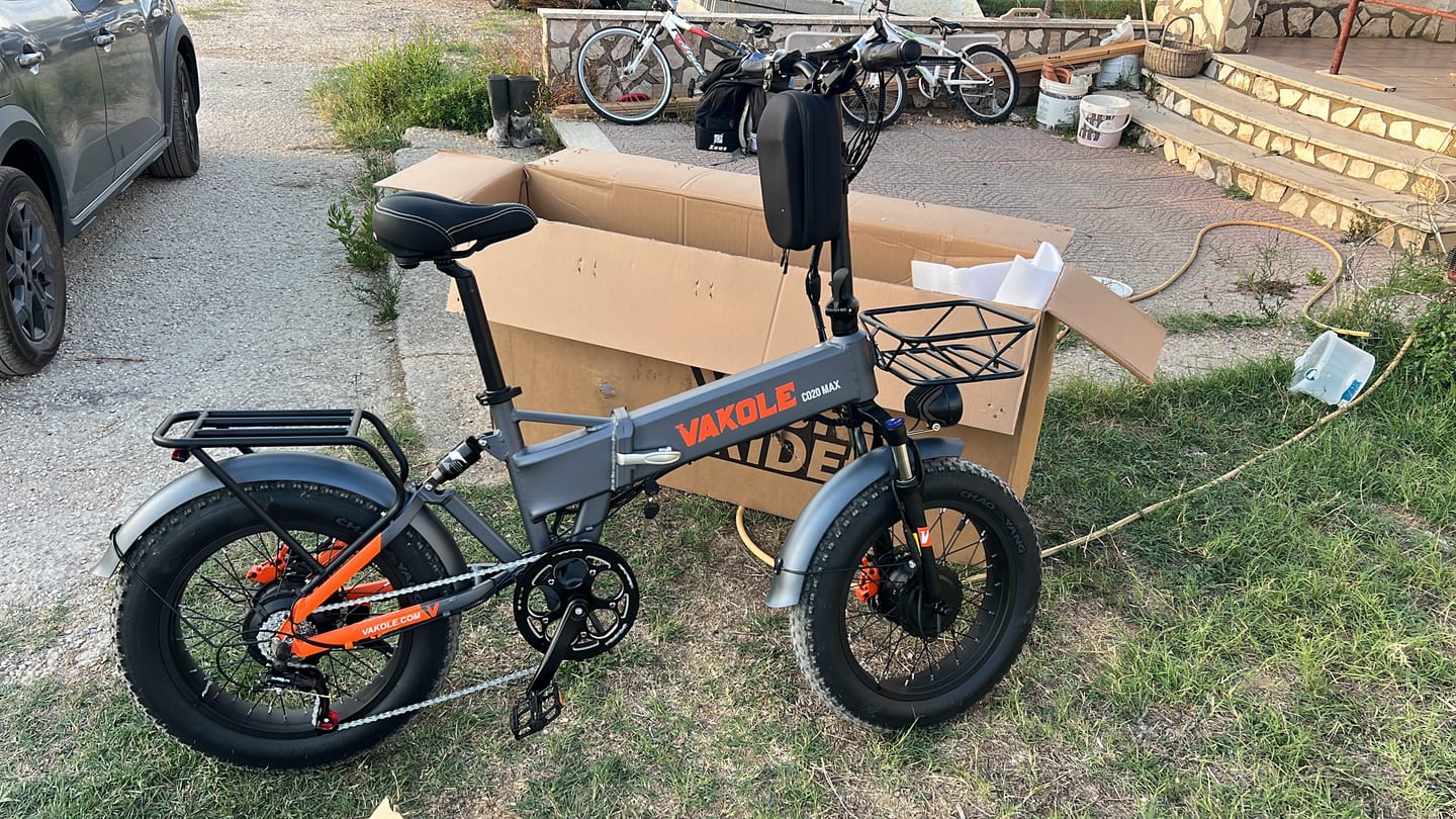 Customer photo review of Vakole CO20 MAX Dual Motor 20" Folding 960Wh Fat Bike