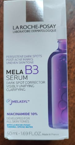 Customer photo review of Rutina Anti-Manchas Mela B3 · La Roche-Posay