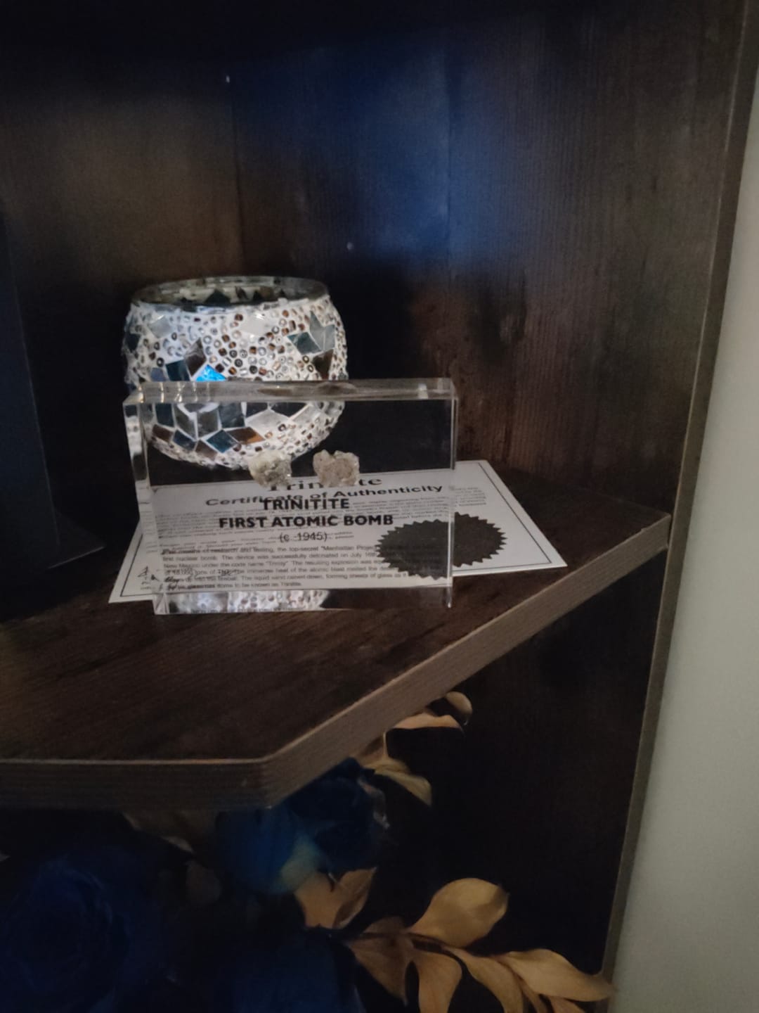 Customer photo review of Trinitite (First Atomic Bomb)