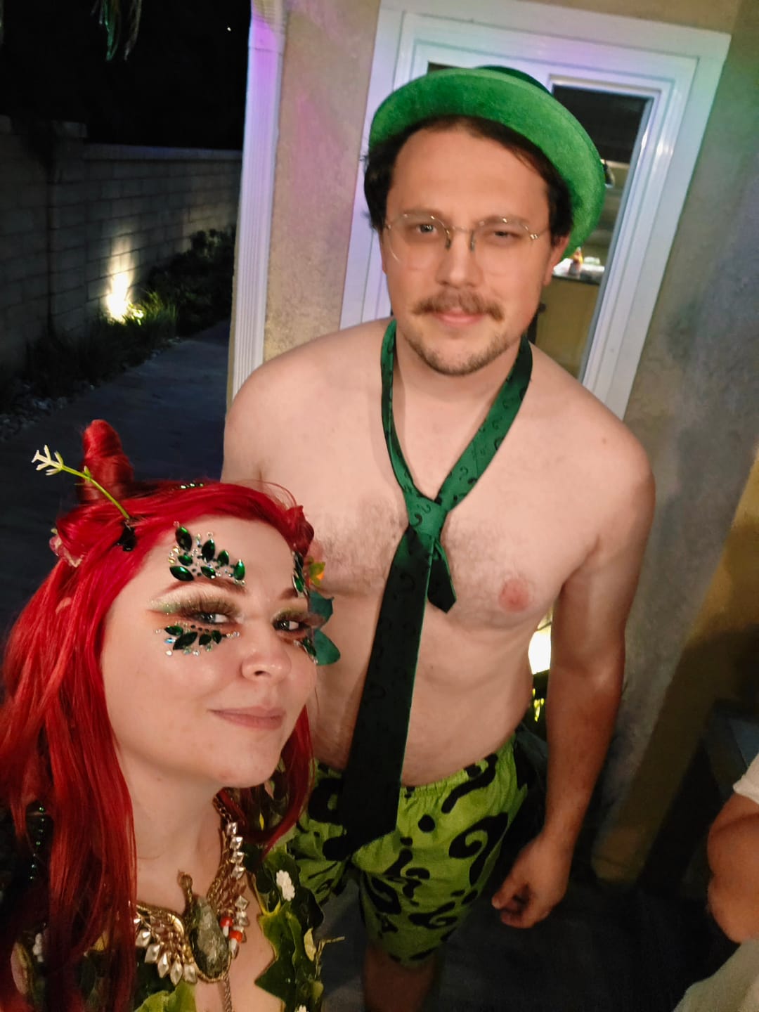 Customer photo review of Gearhumans 3D DC The Riddler Custom Men Short