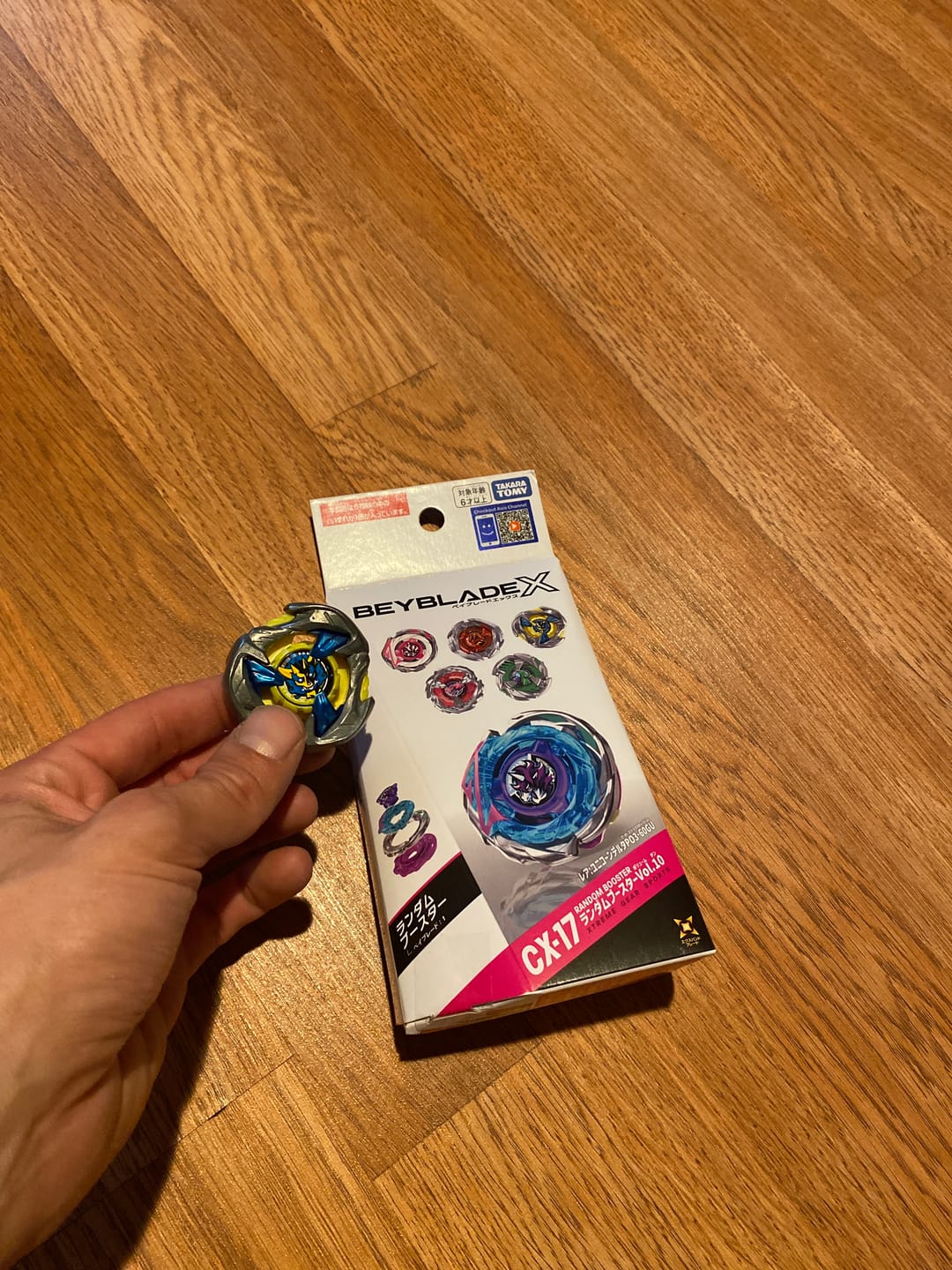 Customer photo review of Random Beyblade X Promo