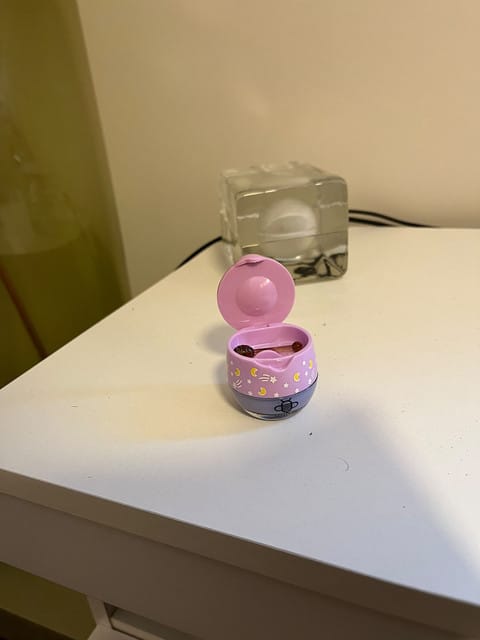 Customer photo review of Lavender Chamomile Lip Sleep Mask