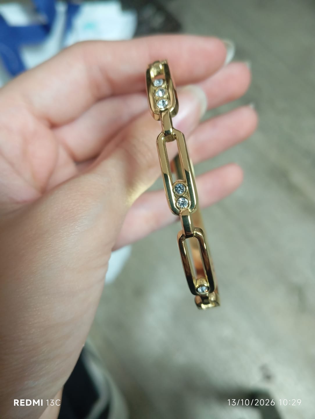 Customer photo review of Alve Kayar Taşlı Ataç Kelepçe