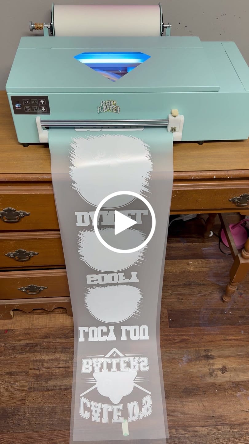 Customer video review of Highly Flavored DTF Printer (Printer & Software Included)
