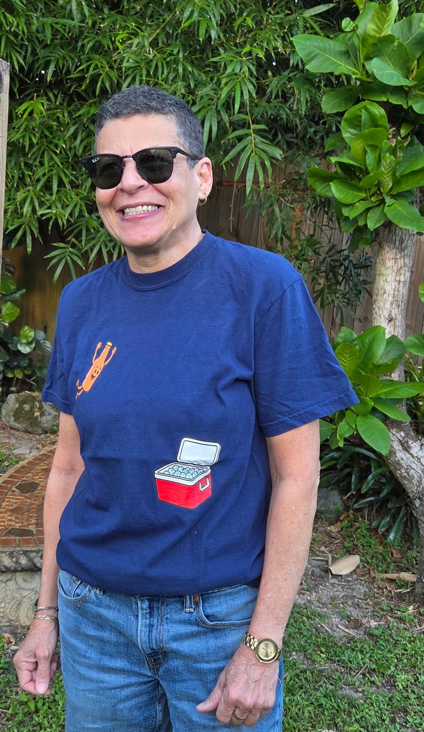 Customer photo review of Beer Dive — Premium Tee