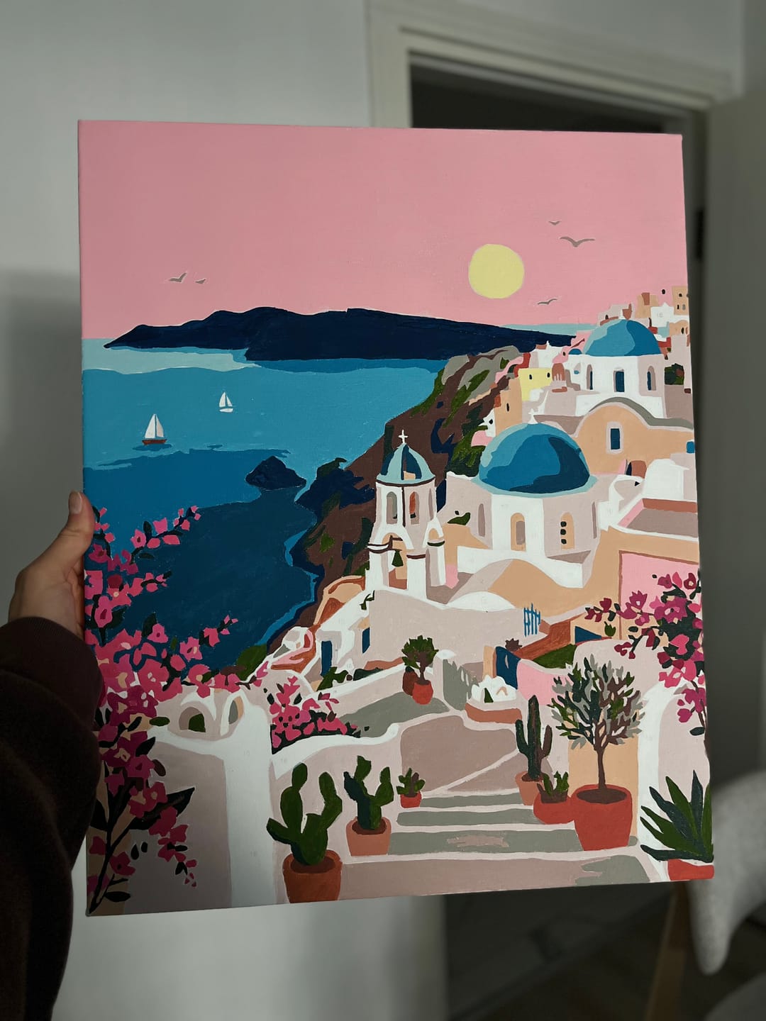 Customer photo review of Rivarte™ - Santorini Günbatımı