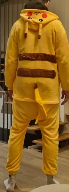Customer photo review of Anime Onesie Pajamas For Couples