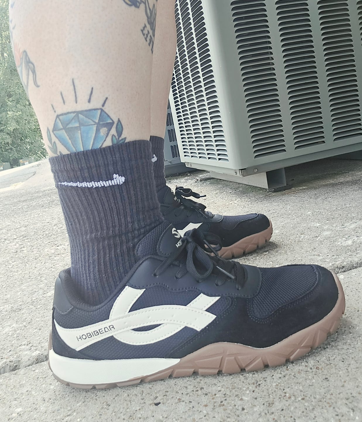 Customer photo review of Hareball - Wide Toe Sneakers
