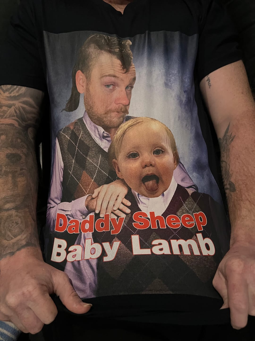 Customer photo review of Step Brothers 👨🏽‍🤝‍👨🏻 - Personalised T Shirt
