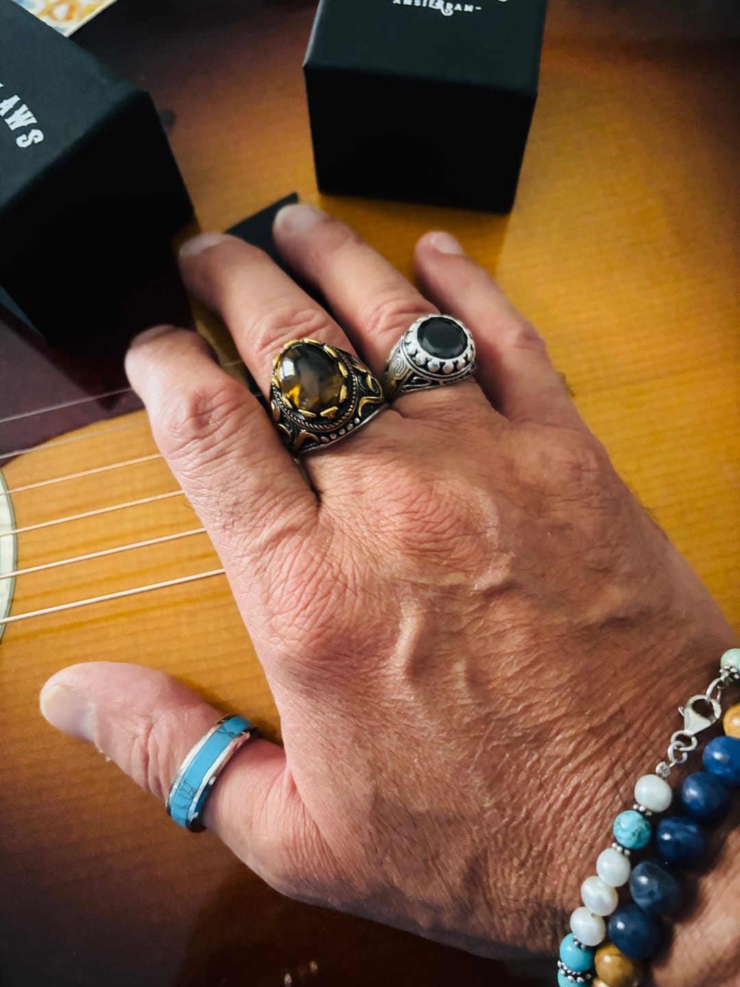 Customer photo review of TURQUOISE BAND.