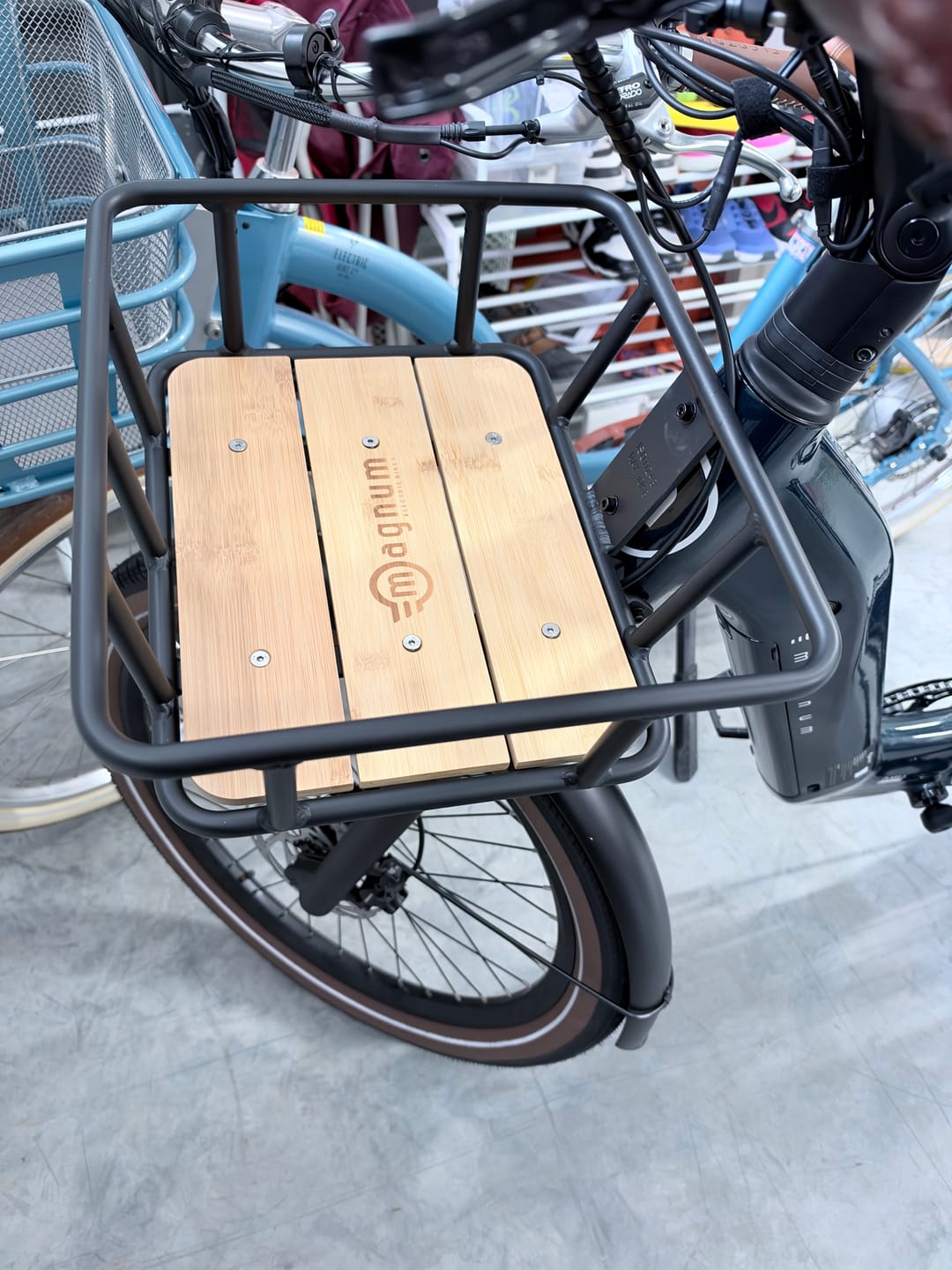 Customer photo review of Multi-Purpose Front Cargo Basket - Reward