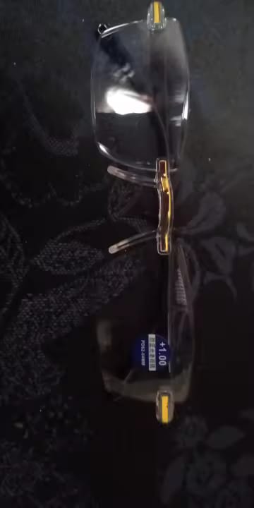 Customer photo review of Blue Light Blocking Glasses