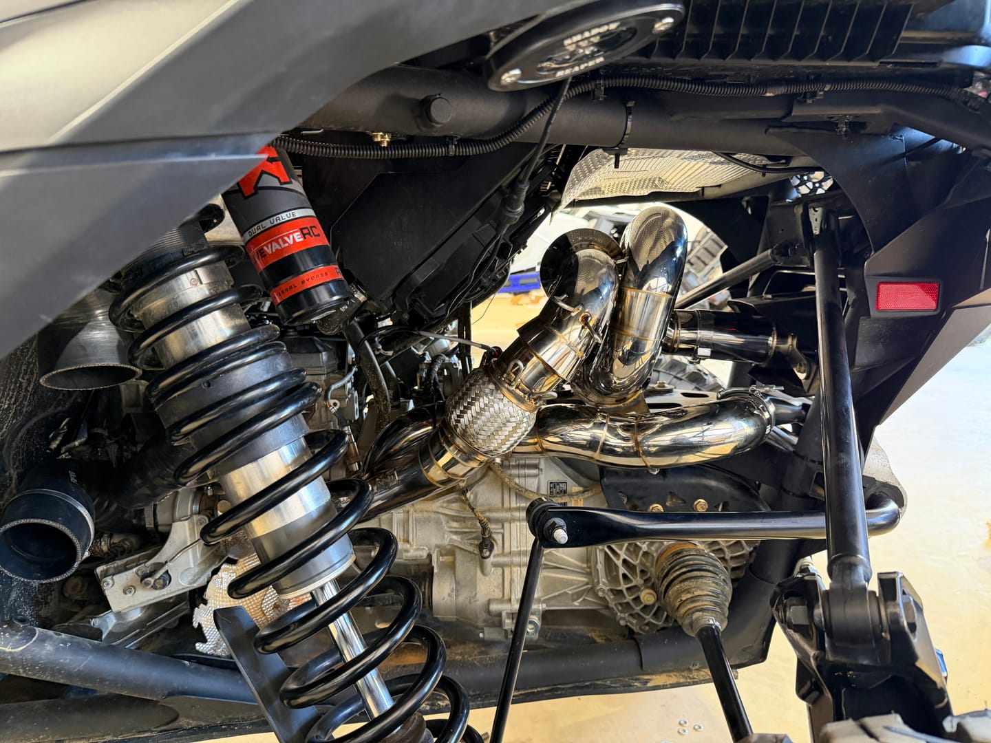 Customer photo review of RPM Can-Am Maverick R 3" Sport Muffler - Slip On Sport Exhaust