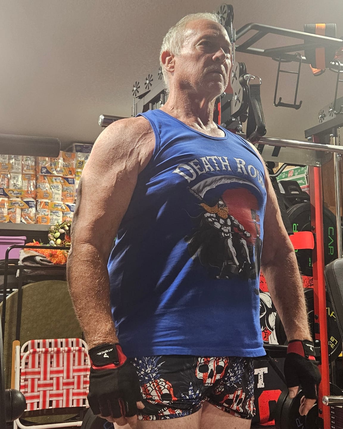 Customer photo review of Death Row Premium Tank Top