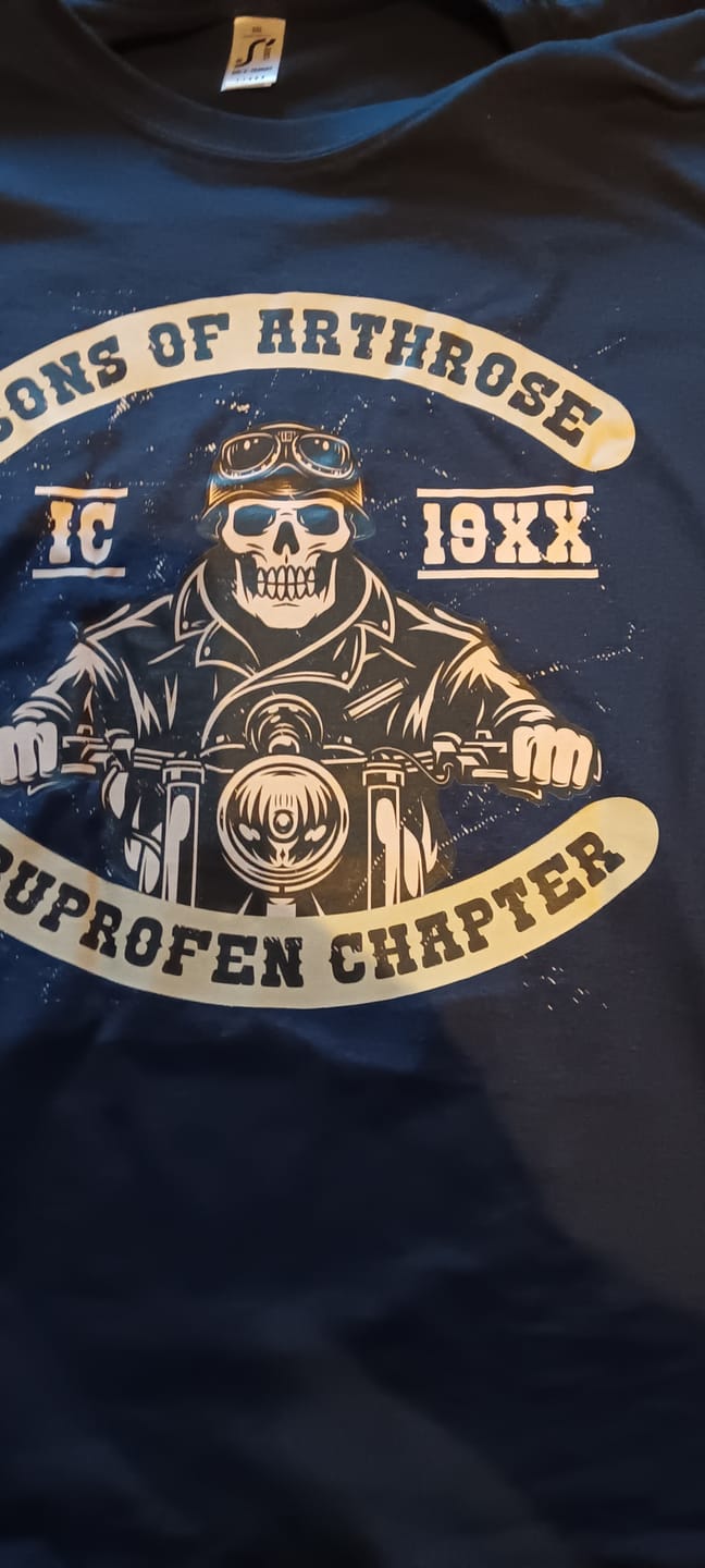 Customer photo review of Sons of Arthrose - Herren Shirt