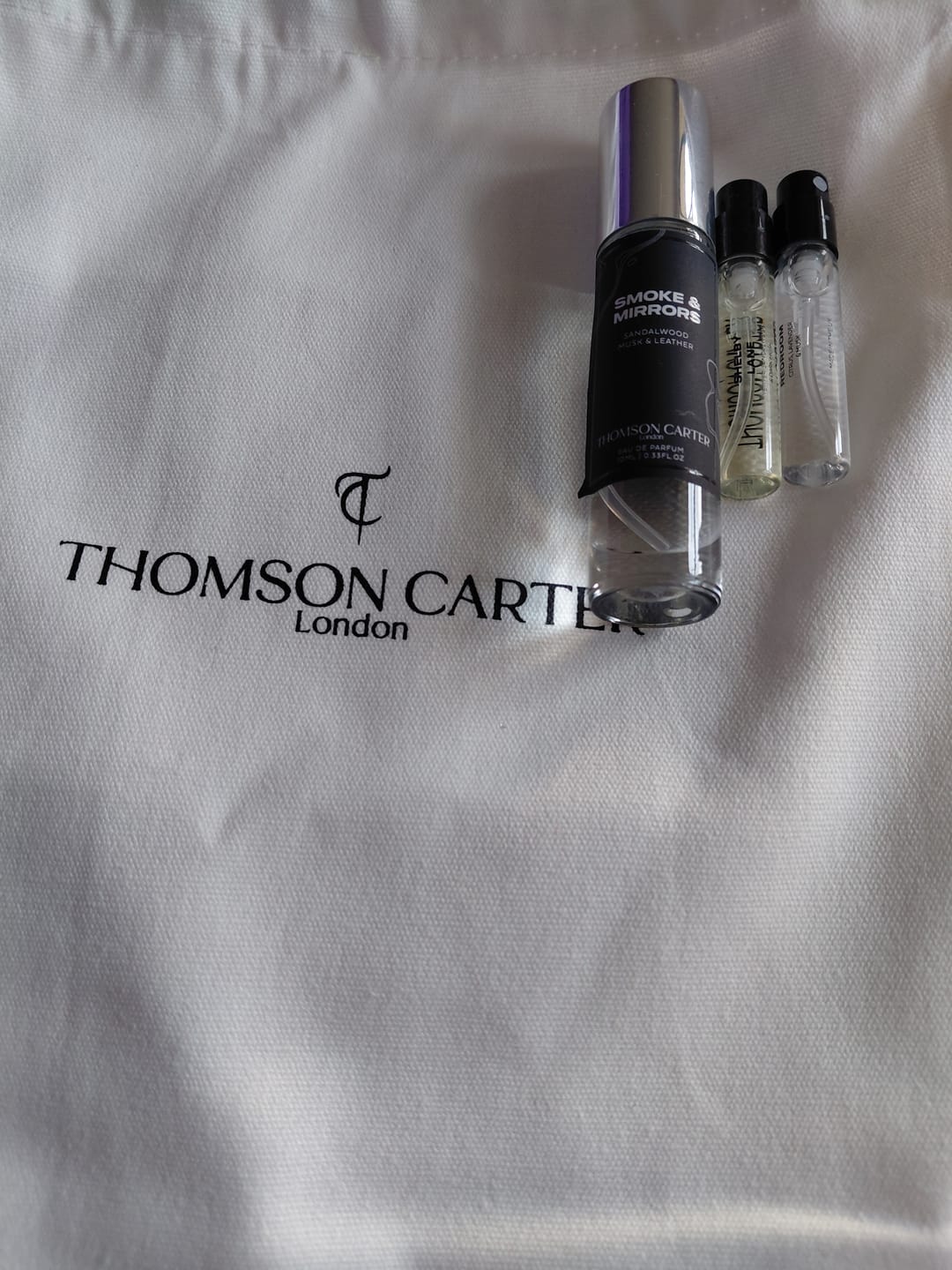 Customer photo review of Smoke & Mirrors | Eau de Parfum