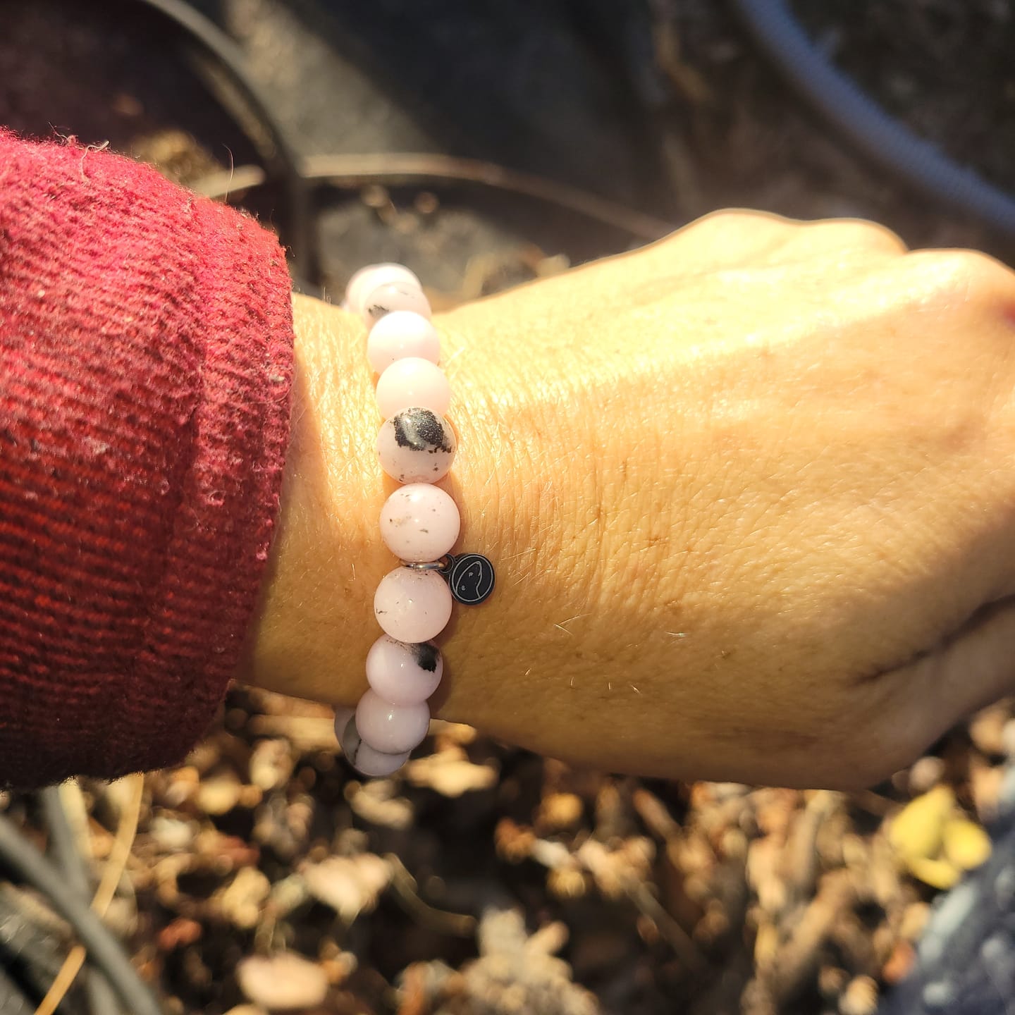 Customer photo review of Mookaite Bracelet