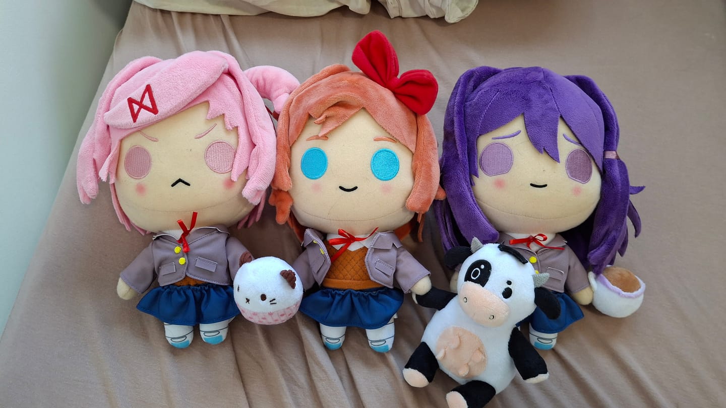Customer photo review of Doki Doki Literature Club - Sayori Collector's Plush