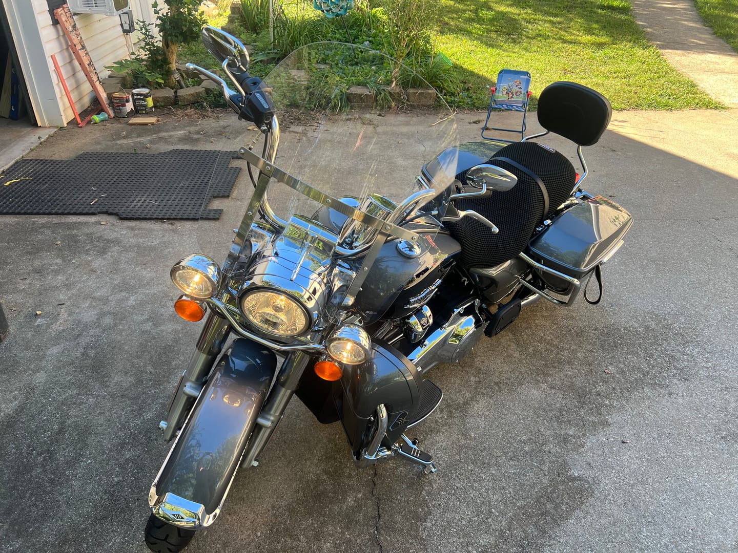 Customer photo review of Wind Rider Seat Cover
