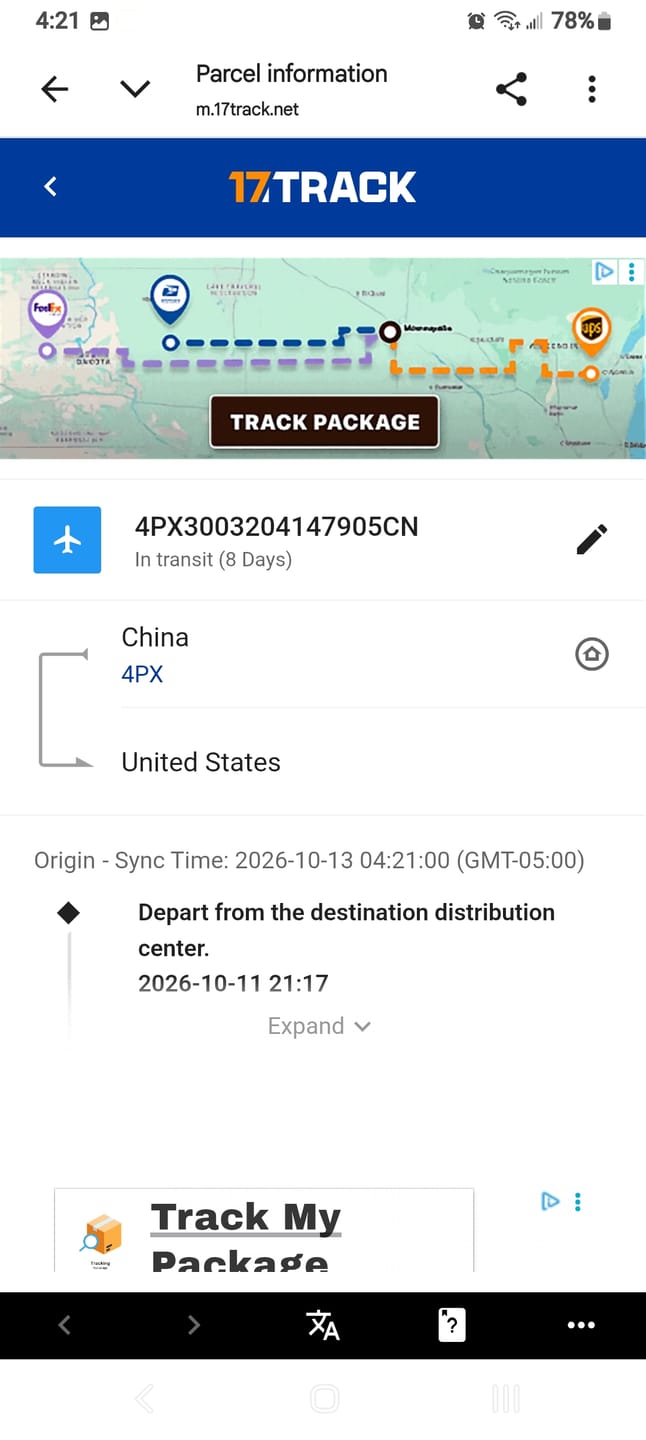 Customer photo review of Shipping Protection
