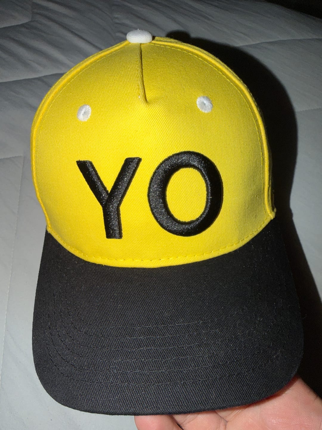 Customer photo review of Disney and Pixar Toy Story "YO Delivery Shuttle" – 5-Panel Hat