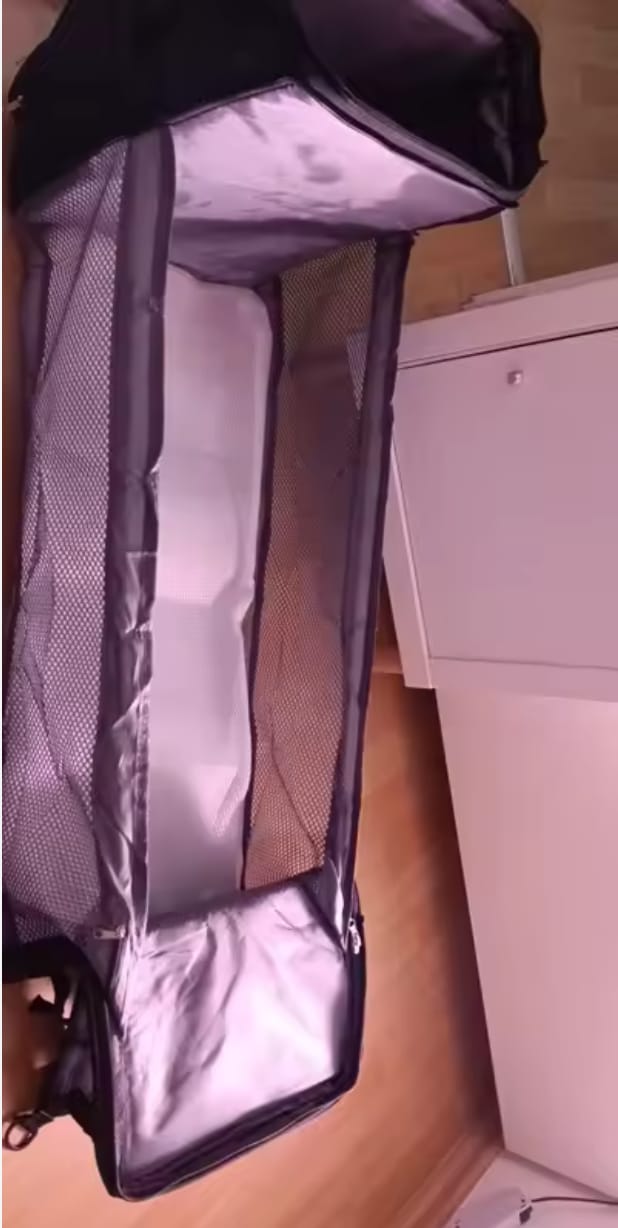 Customer photo review of Mimalia | Mochila con cambiador plegable