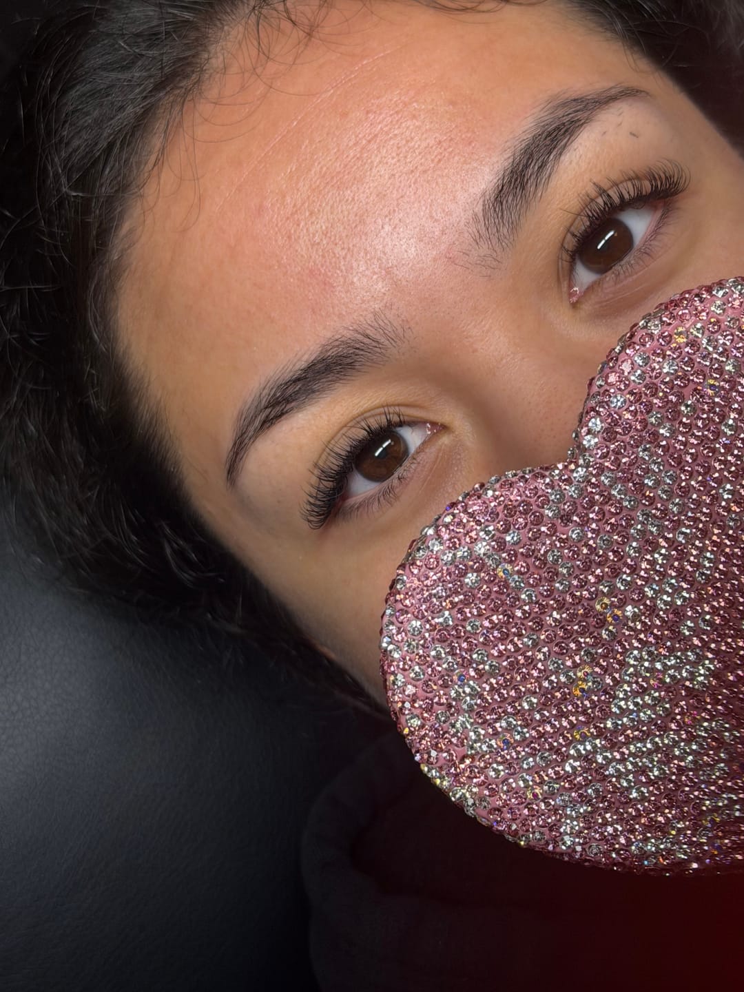 Customer photo review of Classic Lash Extensions 0.18mm