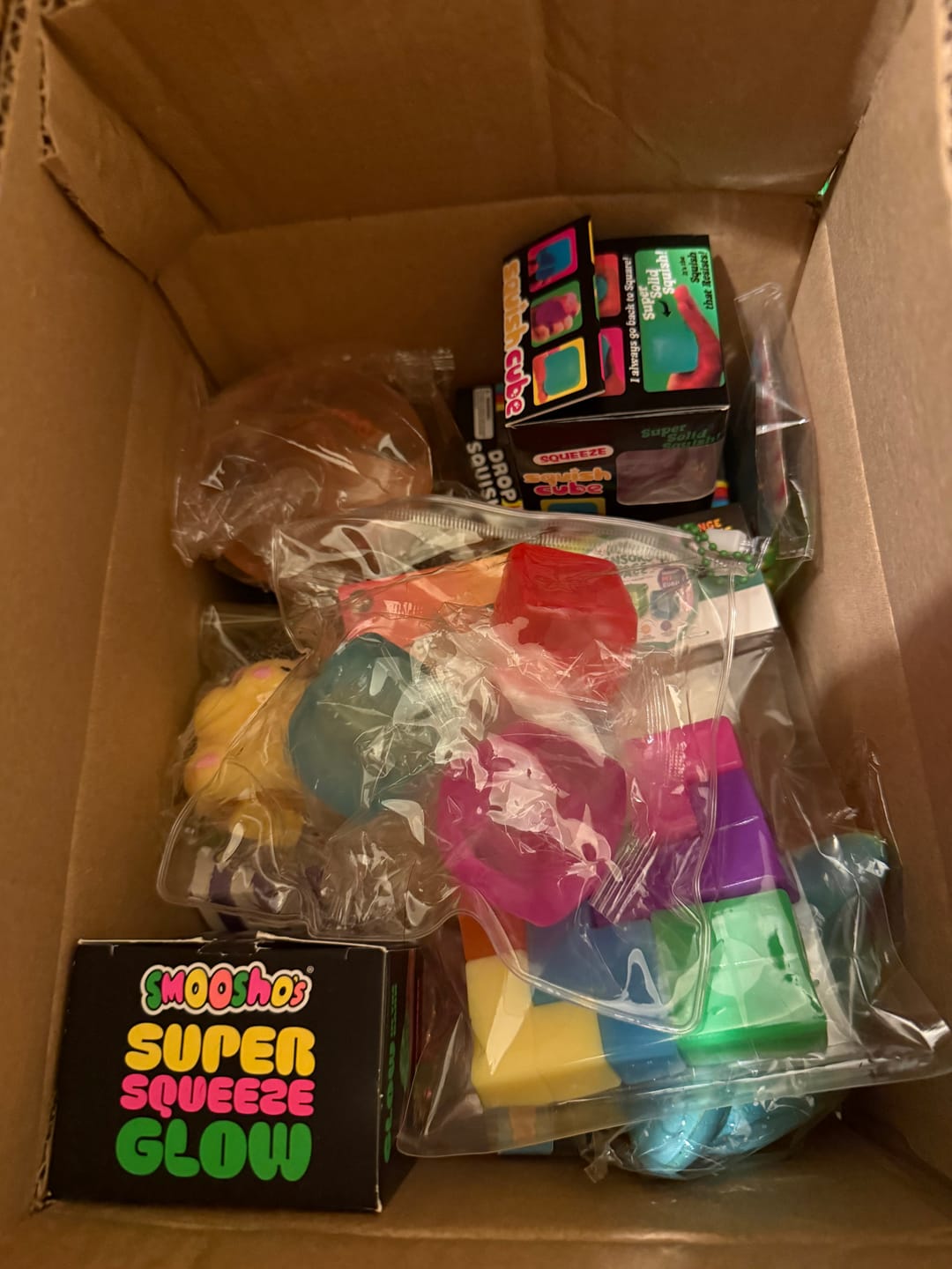 Customer photo review of Trending Mystery Squishy Bag - Includes 1 Jelly Cube