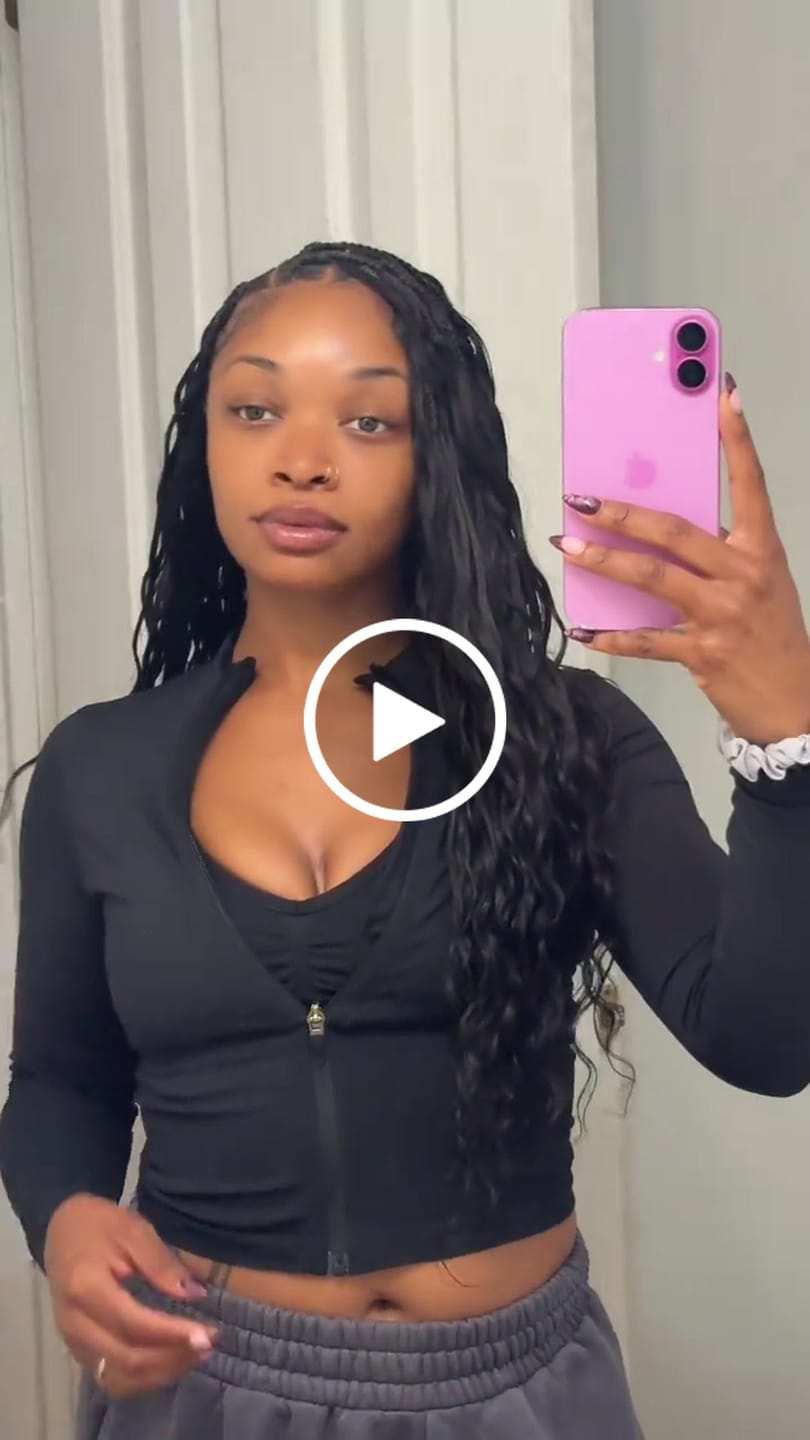 Customer video review of Loose Wave Human Crochet Hair for Low Maintenance Miracle Knots