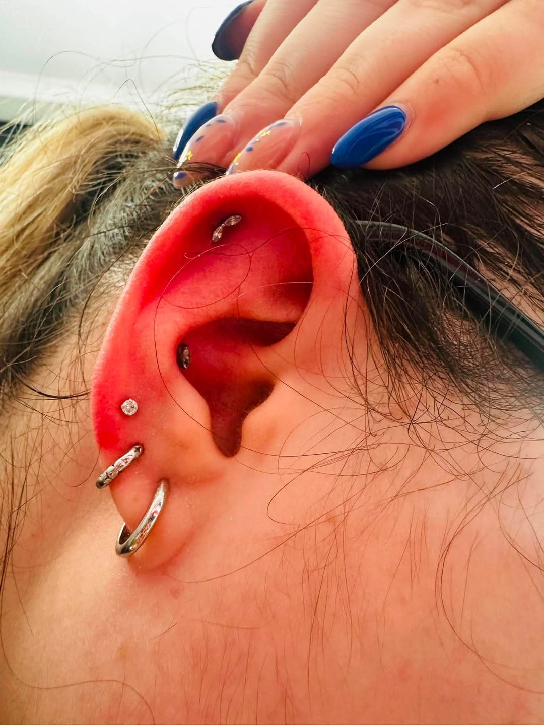 Customer photo review of Flatback Stud Replacement Post