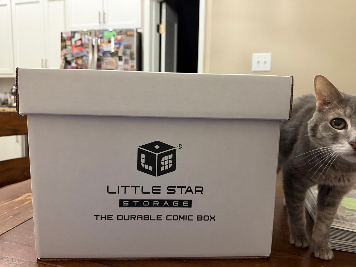 Customer photo review of Short Comic Box - 10 Pack