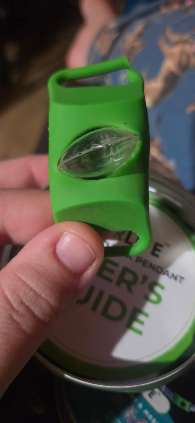 Customer photo review of FurLife™ - 12 Months All Natural Flea and Tick Tags for Dogs
