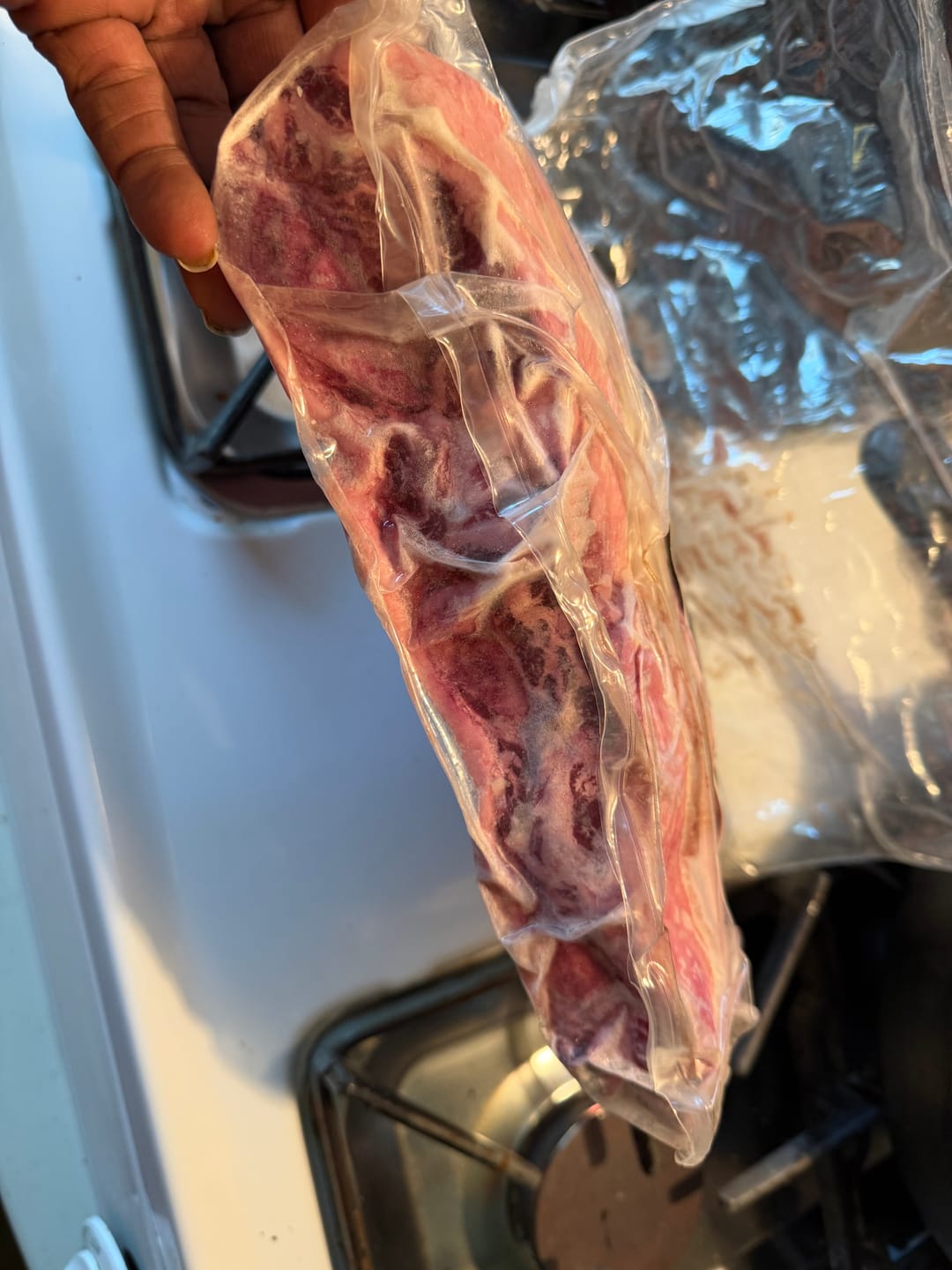 Customer photo review of USDA Choice Bone-In Short Ribs