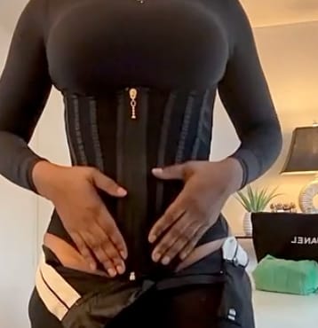 Customer photo review of Waist Cincher