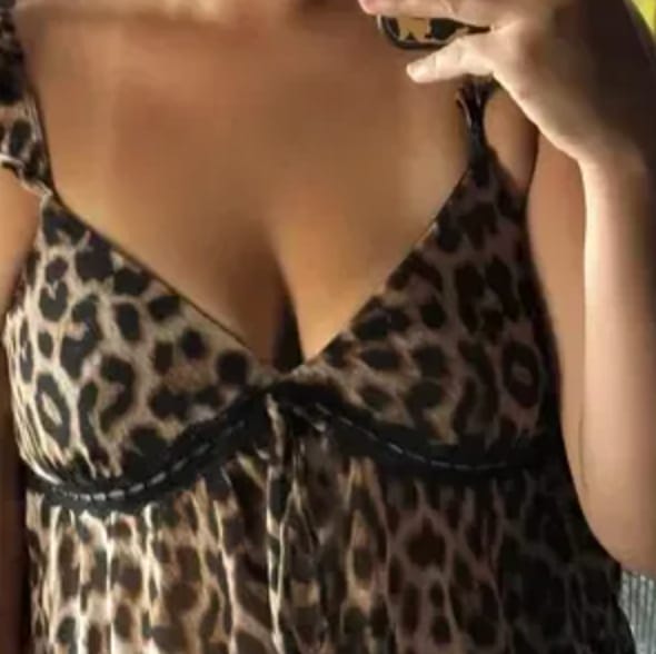 Customer photo review of Strapless Front Closure Bra