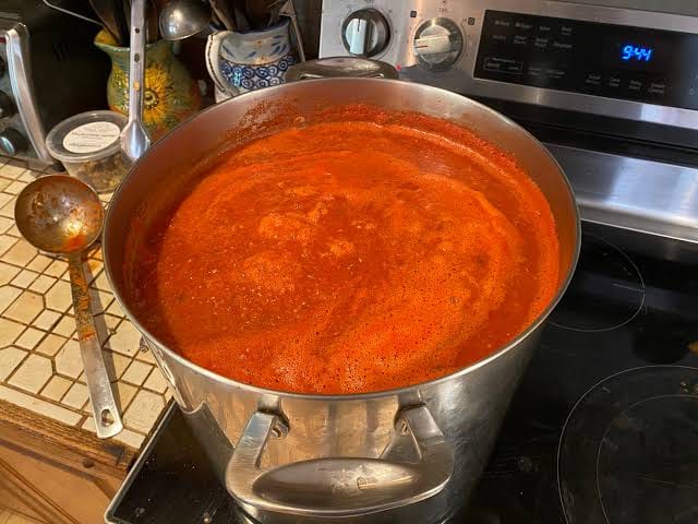 Customer photo review of Sclafani Tomatoes 28 oz - 12 Pack